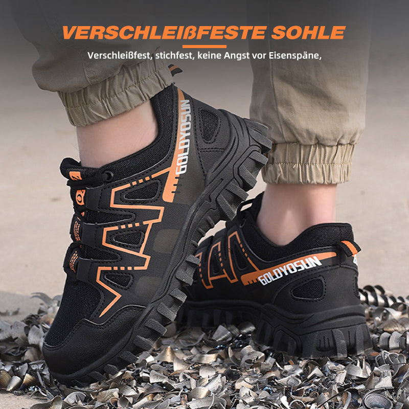 Luna | Sapatos de Segurança com Biqueira de Aço | Leves, Antiderrapantes e Respiráveis | Proteção Anti-Esmagamento