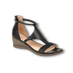 Elsa | Sandálias Ortopédicas Salto Anabela Femininas