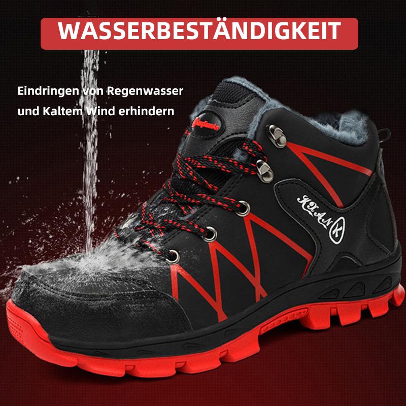 Lyra | Sapatos de Segurança Biqueira de Aço Impermeável Antiderrapante Inverno