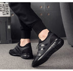 Sapatos Ortopédicos Masculinos Couro com Suporte de Arco