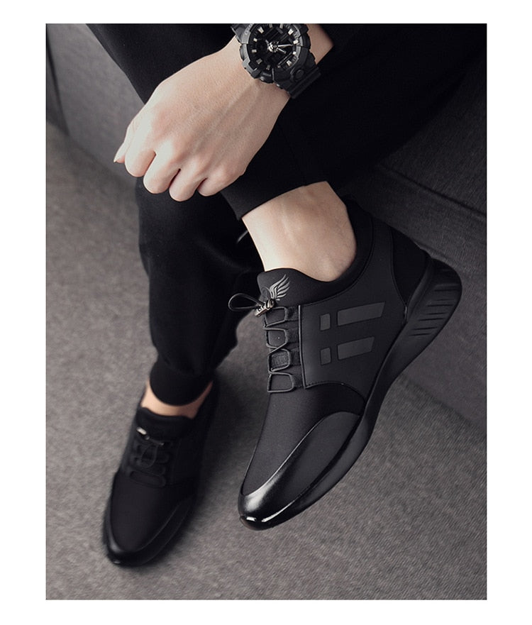 Sapatos Ortopédicos Masculinos Couro com Suporte de Arco