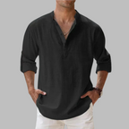 Verena | Camisa de Linho Masculina Relaxed Fit