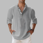 Verena | Camisa de Linho Masculina Relaxed Fit