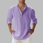 Verena | Camisa de Linho Masculina Relaxed Fit