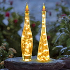 Marlow | Luzes LED para Garrafas | Decoração de Natal e Festas | 10 Peças, A Pilhas