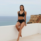 Biquíni Feminino - Preto com Amarração nas Costas