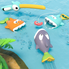 Uma | Jogo de Pesca no Banho | Magnético, Educativo | Bebés e Crianças
