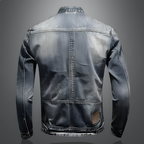 Cora | Homem Jaqueta Jeans Retro