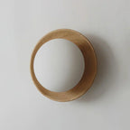 Aplique de Parede Redondo Escandinavo | Sala de Estar, Minimalista | Iris