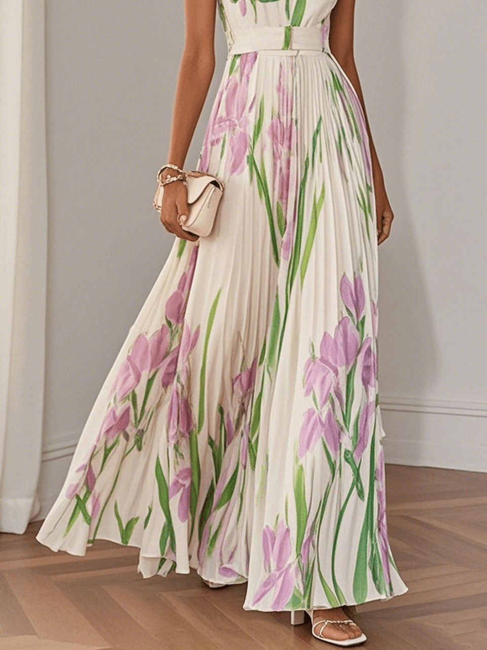 Amara | Vestido Feminino Floral Corte A Boho