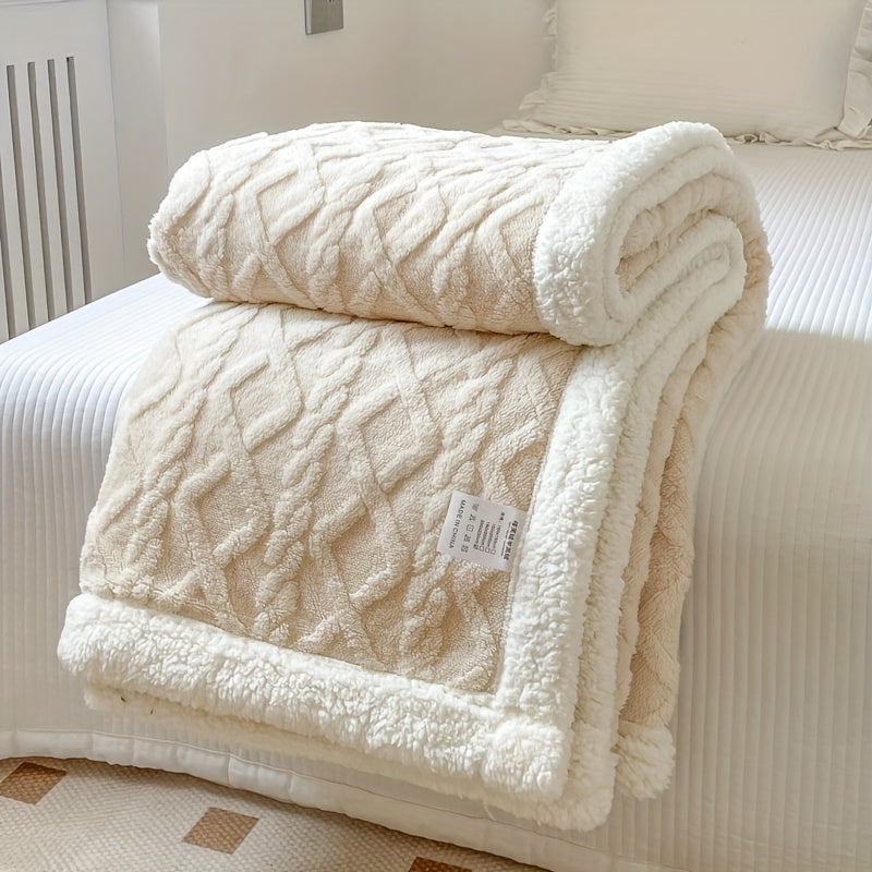 Aria | Manta de Velo Reversível para Sofá e Cama