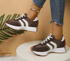 Anouk | Mulher Sneakers Plataforma Chunky Retro com Atacadores