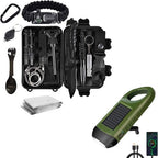 Linnea | Kit de Emergência 15 em 1 | Sobrevivência Outdoor | Multifuncional, Compacto