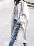 Luna | Casaco Longo Feminino Oversized Inverno