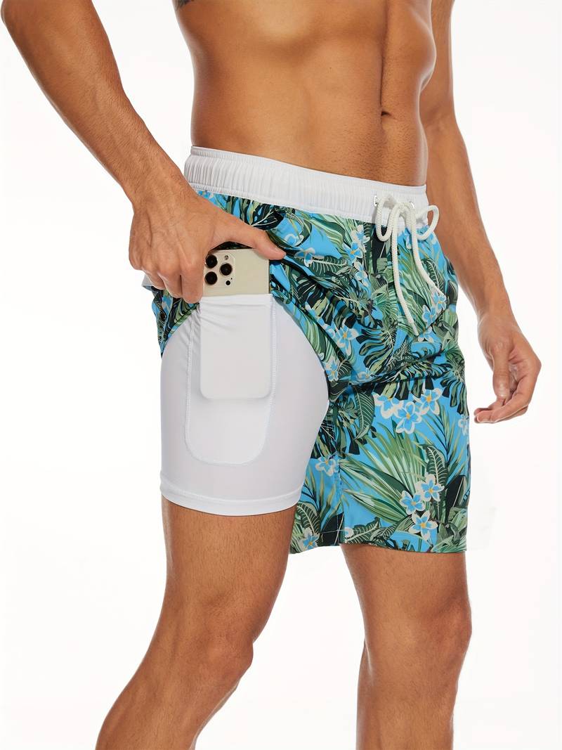 Marlow | Calções de Praia Masculinos Secagem Rápida