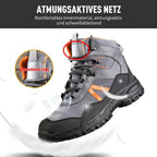 Sapatos de Segurança | Biqueira de Aço, Respirável, Antifuros | Embla