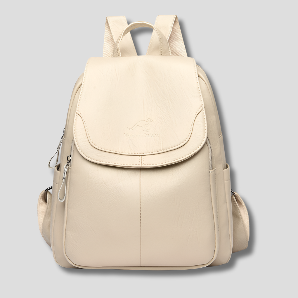 Wenna | Mochila de Couro Antifurto Feminina