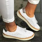 Marlow | Sapatilhas Slip-On Malha Respirável Suporte Plantar Femininas
