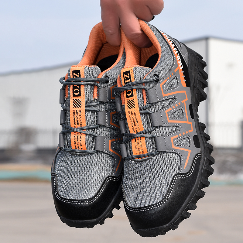 Luna | Sapatos de Segurança com Biqueira de Aço | Leves, Antiderrapantes e Respiráveis | Proteção Anti-Esmagamento