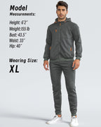 Fato de Treino Masculino | Slim-Fit, Respirável, Elástico | Iris