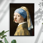 Vera | Poster de Parede para Casa de Banho | Engraçado, Impermeável | 40x29cm