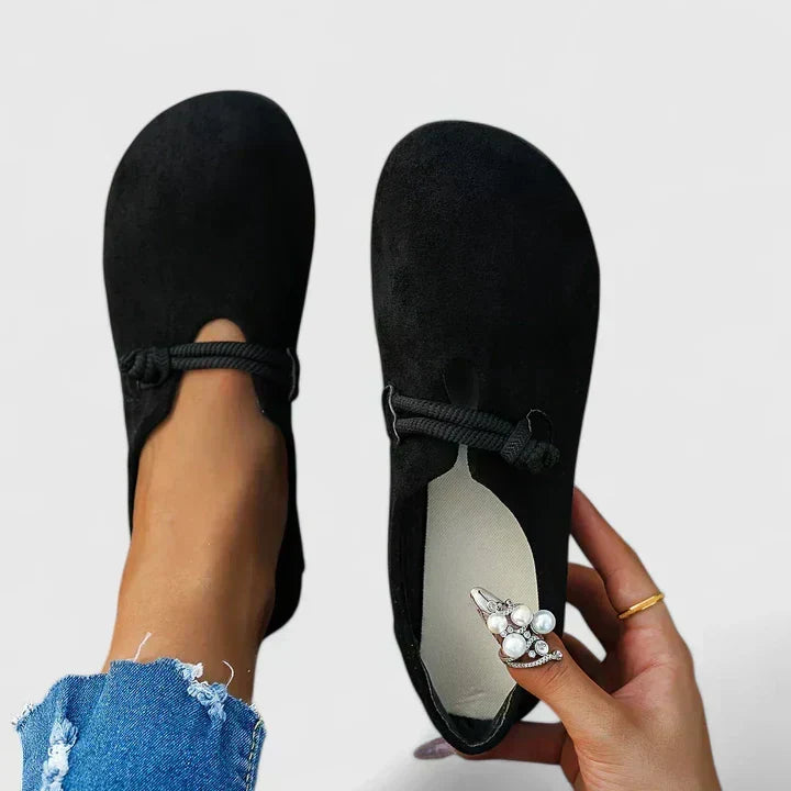 Vera | Mocassins Femininos Sem Atacadores Bico Redondo