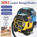 Bea | Trena a Laser 3 em 1 | Medição Infravermelha Digital | 40m/60m