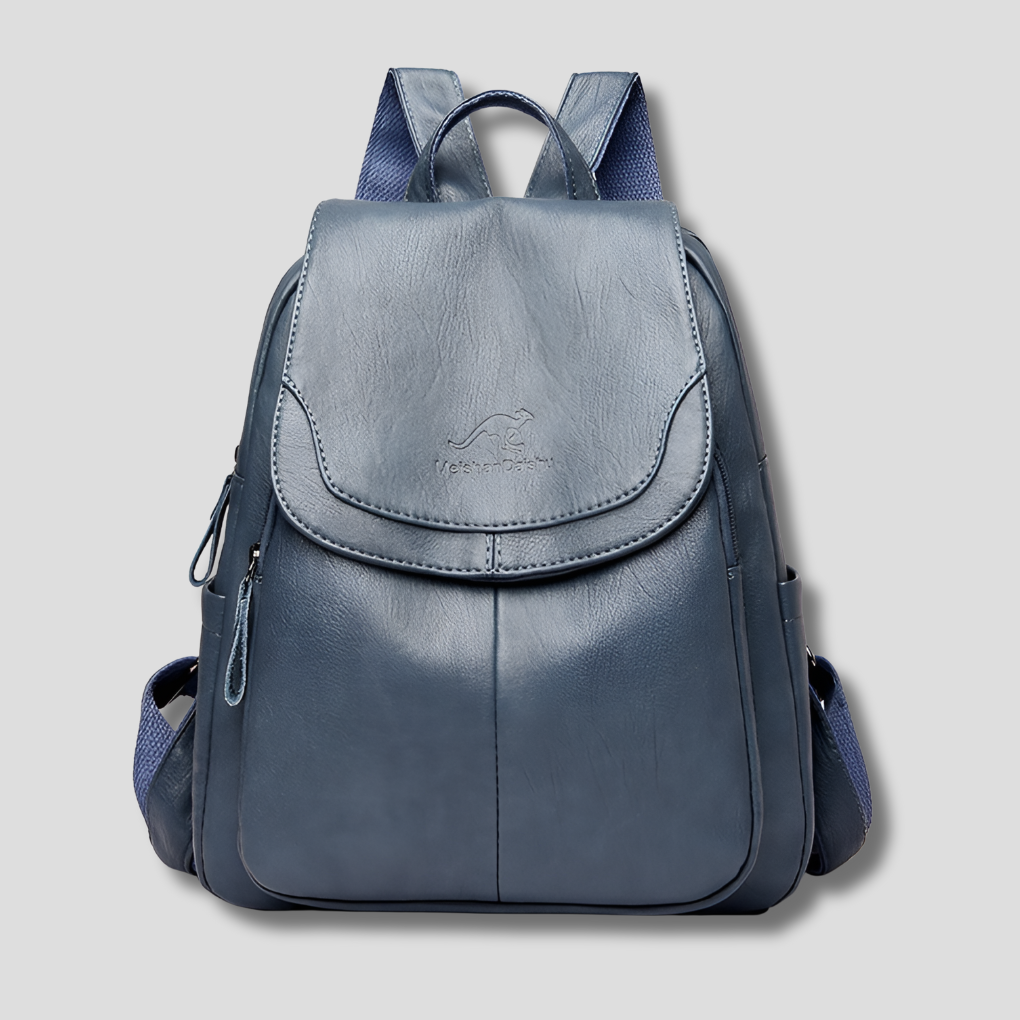 Wenna | Mochila de Couro Antifurto Feminina
