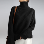 Esma | Mulher Caxemira Gola Alta Pullover