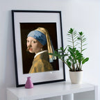 Vera | Poster de Parede para Casa de Banho | Engraçado, Impermeável | 40x29cm