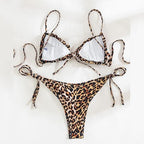 Biquíni Feminino - Leopardo Animal Print Duas Peças
