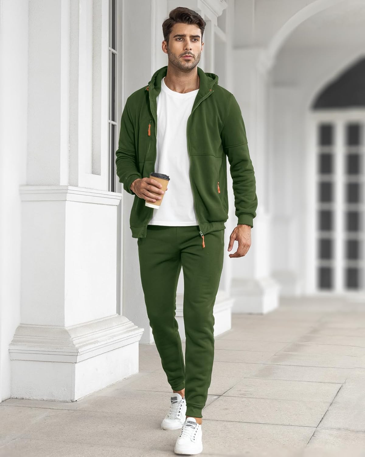 Fato de Treino Masculino | Slim-Fit, Respirável, Elástico | Iris