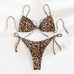 Biquíni Feminino - Leopardo Animal Print Duas Peças