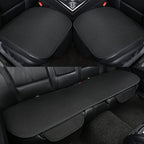 Yasmin | Capas de Assento para Carro | Conjunto 3 Peças, Antiderrapante, Efeito Massagem