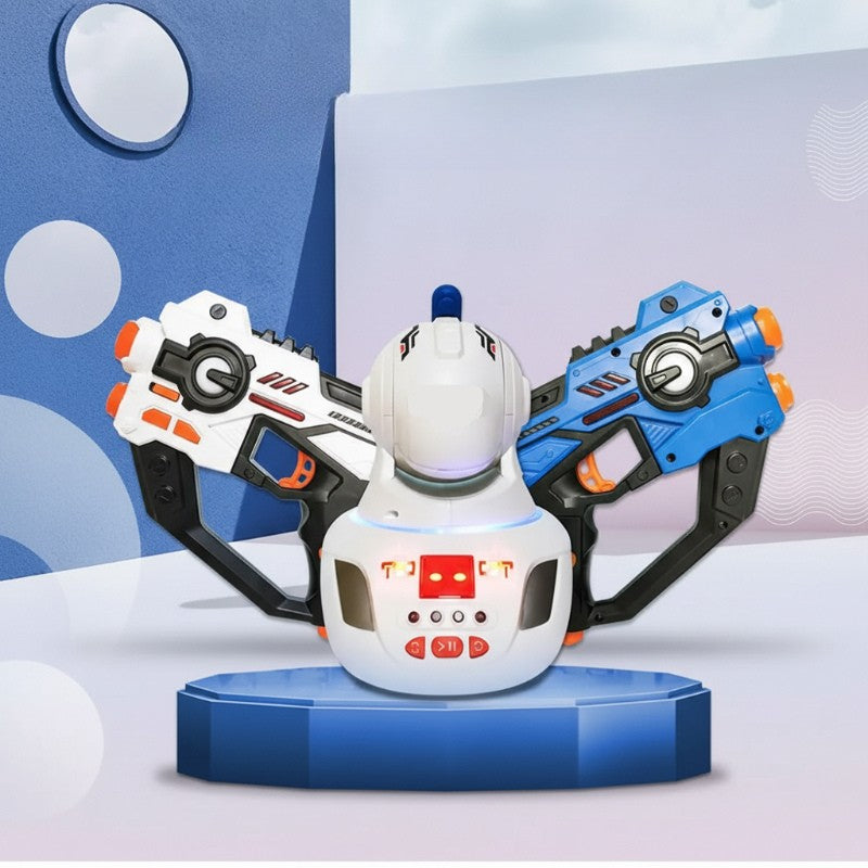 Birdie | Laser Tag Set | Pistolas Infravermelhas para Crianças | 2 a 6 Jogadores