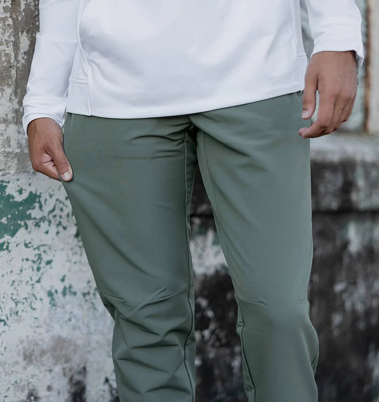 Calças de Fato Masculinas | Tecido Stretch Elástico | Escritório e Lazer