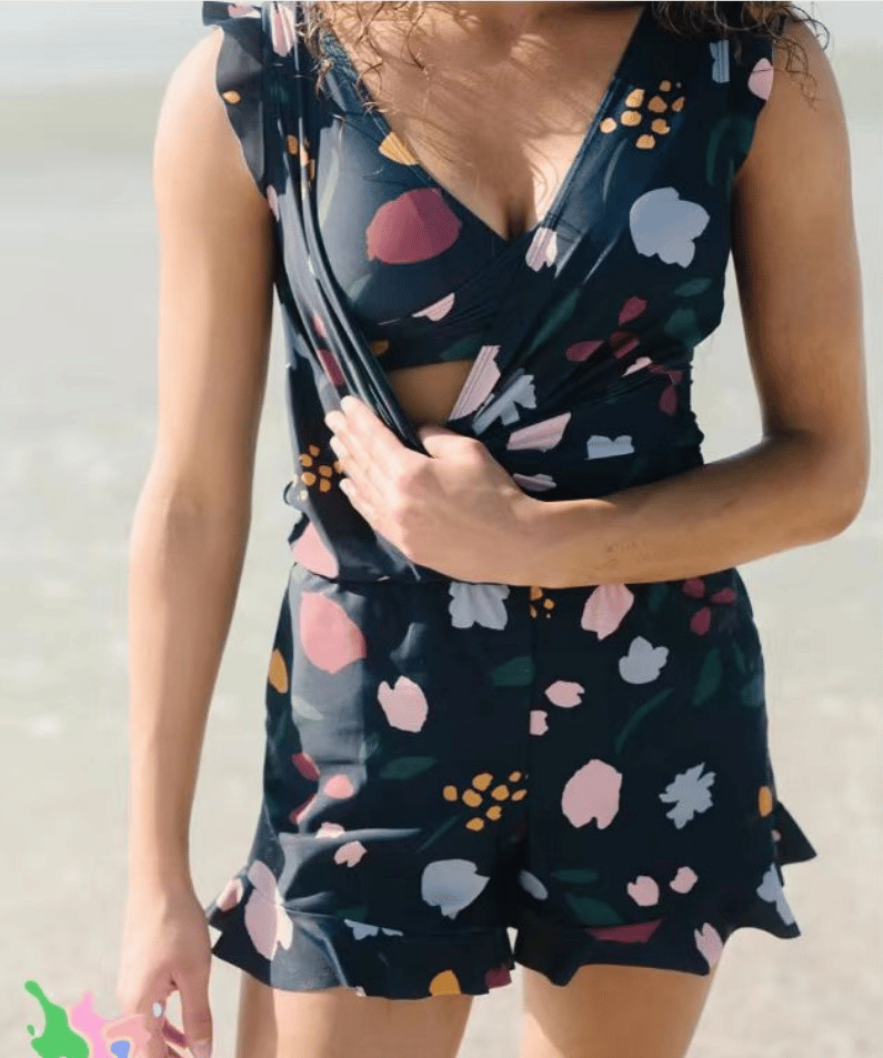 Ondine | Fato de Banho Feminino Peça Única com Sutiã Integrado