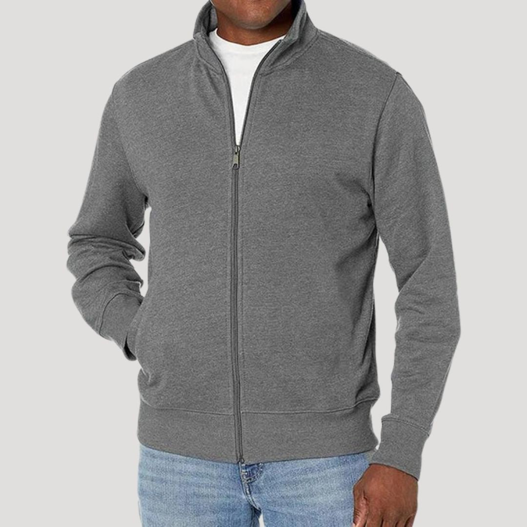Neela | Homem Casaco Casual com Fecho de Correr