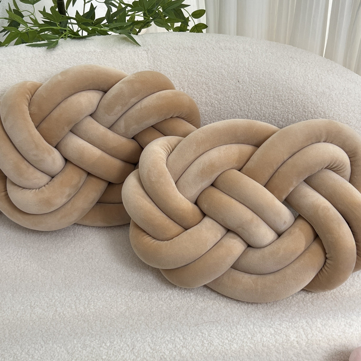 Pearl | Almofadas Decorativas | Pack 2 Unidades, Pelúcia Macia | Sofá, Cama, Sala