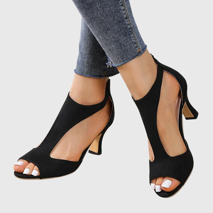 Mulheres Saltos Ortopédicos Stretch Estável