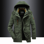 Maren | Homem Parka de Inverno com Capuz Ajustável