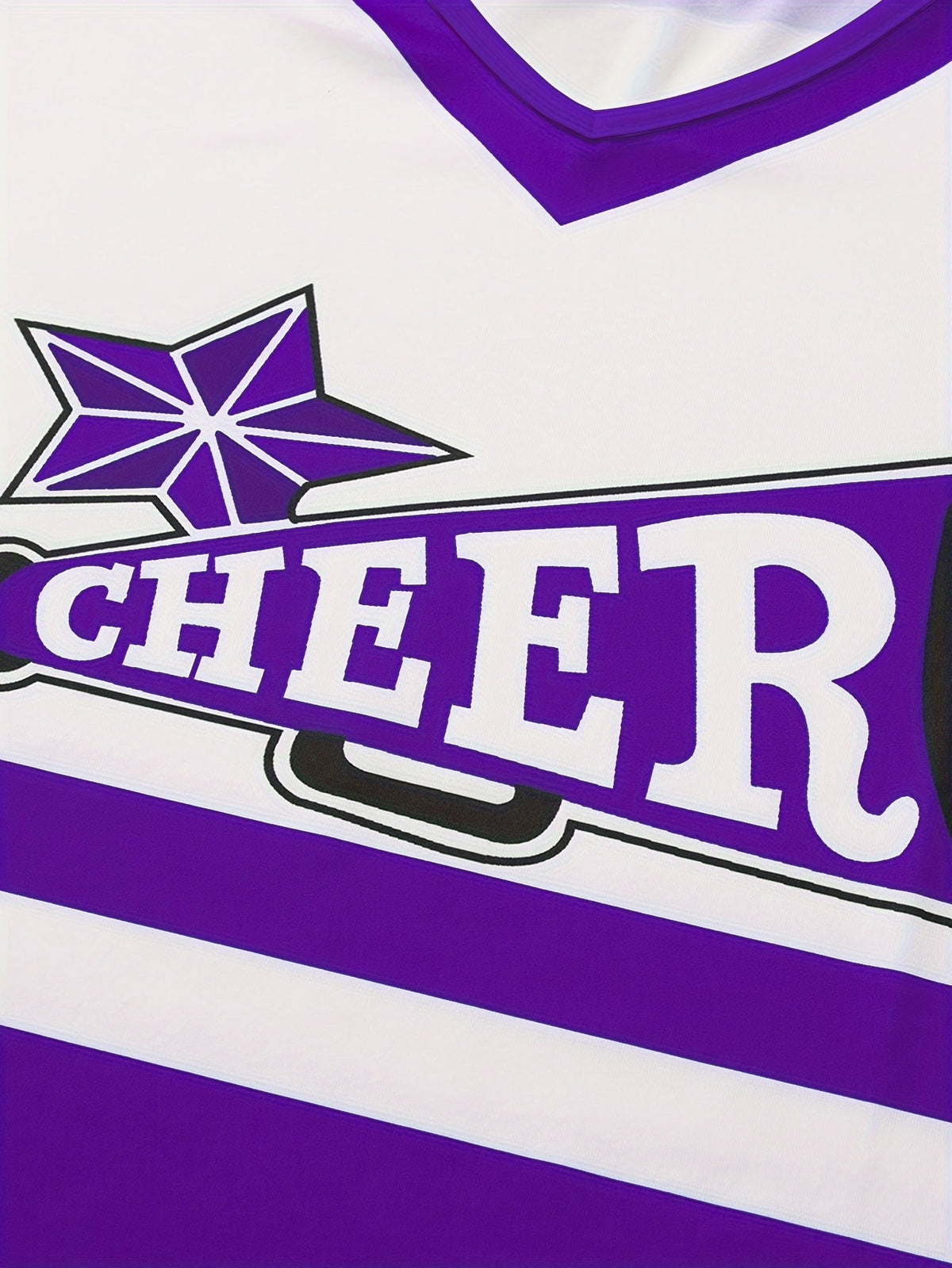 Calla | Conjunto de Cheerleading Infantil | Animação, Esporte | Saia, Top e Pompons
