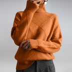Esma | Mulher Caxemira Gola Alta Pullover