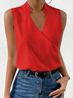 Blusa Feminina Decote V | Leve, Respirável, Estampada | Florine