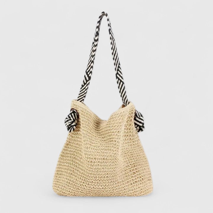 Pearl | Bolsa de Ombro Feminina Tecida Shopper