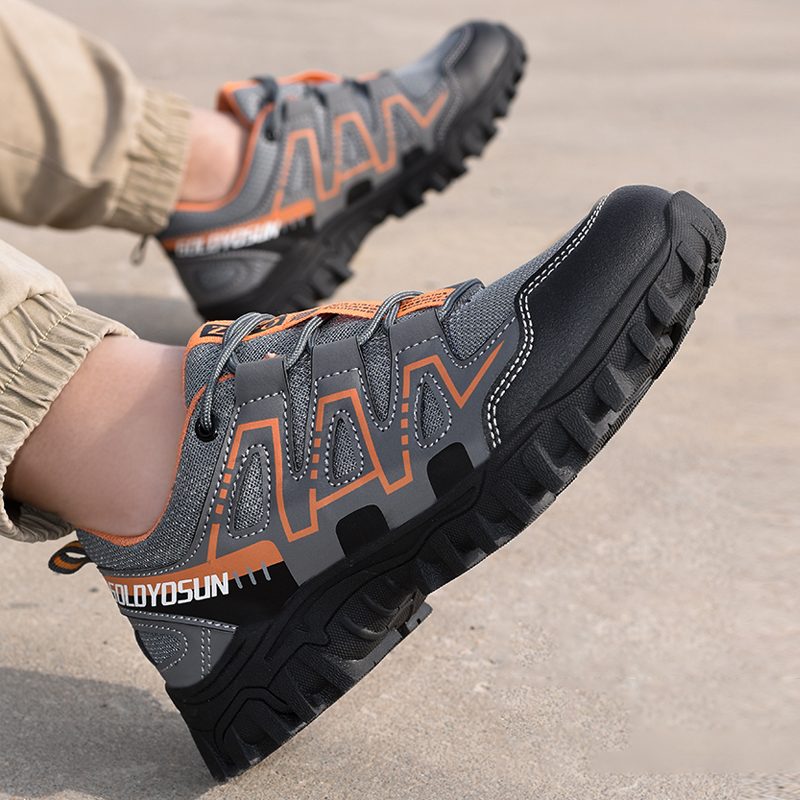 Luna | Sapatos de Segurança com Biqueira de Aço | Leves, Antiderrapantes e Respiráveis | Proteção Anti-Esmagamento