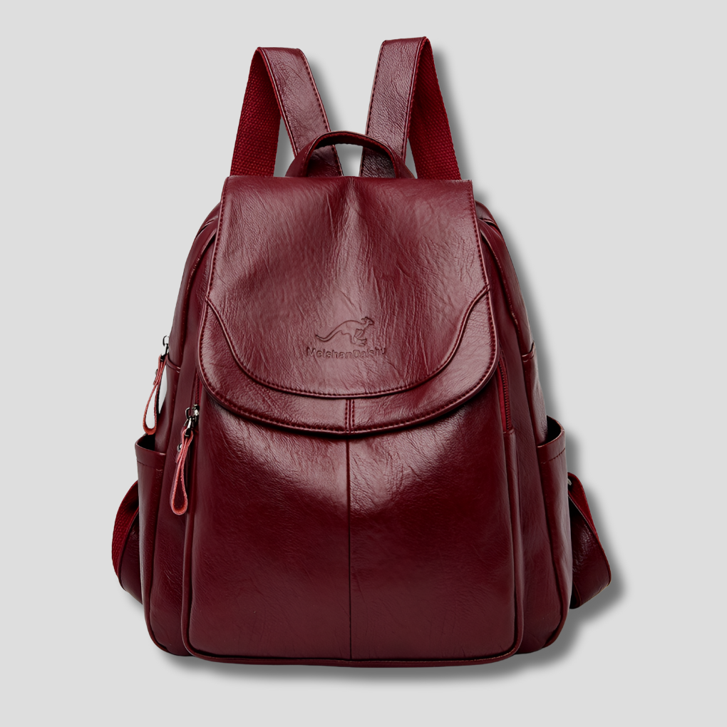 Wenna | Mochila de Couro Antifurto Feminina
