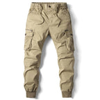 Willa | Calças Cargo Jogger Homem Multi-Bolsos Streetwear