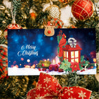 Embla | Kit 12 Cartões de Felicitações Diamond Painting Natal Ano Novo
