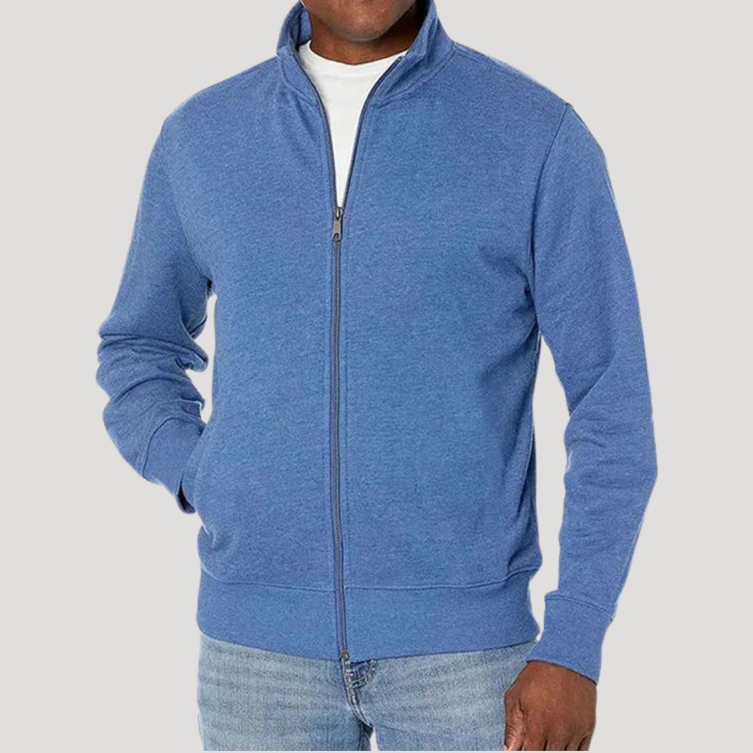 Neela | Homem Casaco Casual com Fecho de Correr